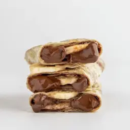 فطيرة  نوتيلا مع موز